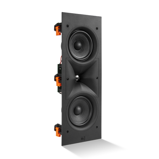 Stage 250WL - Black - 2-way Dual 5.25in (133mm) In-Wall Loudspeaker - Left image number null